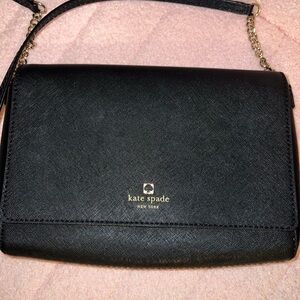 Kate Spade Elegant Black Crossbody Bag